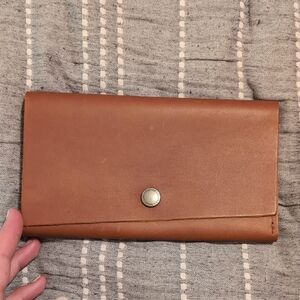 Portland Leather Rancher Wallet - Honey